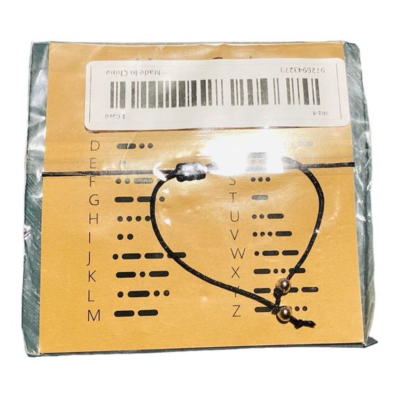 Morse Code Bracelet, Adjustable, Motivational! Great Gift - Picture 2 of 2